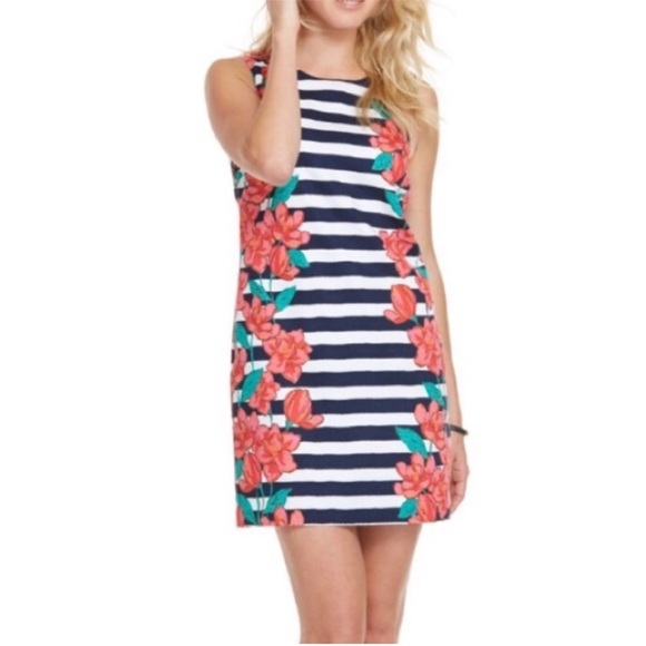 VINEYARD VINES Stripe Floral Dress / Size 8 / NWOT - Picture 4 of 6